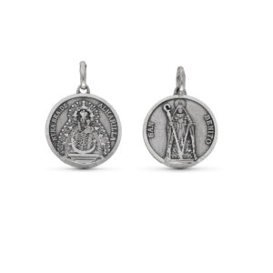Medallas Virgen de Alharilla y San Benito