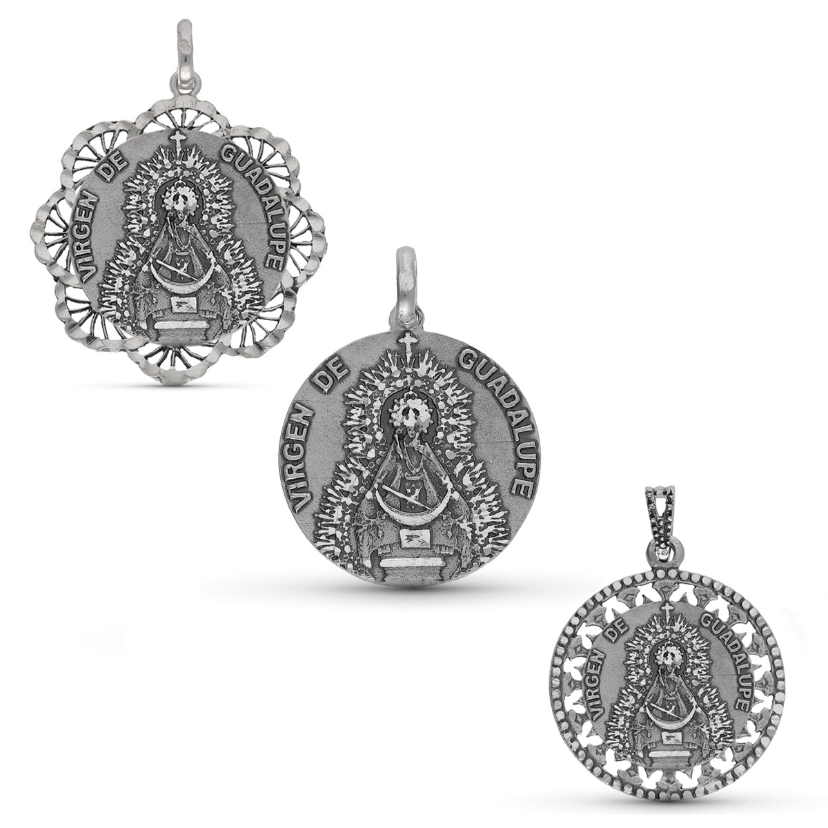 Medallas Virgen de Guadalupe