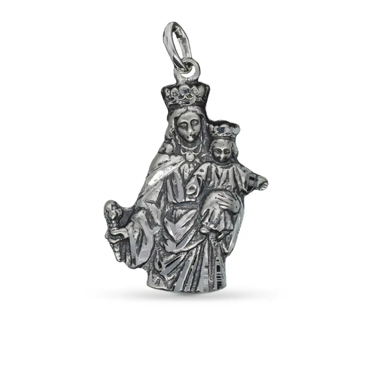 medalla virgen auxiliadora imagen