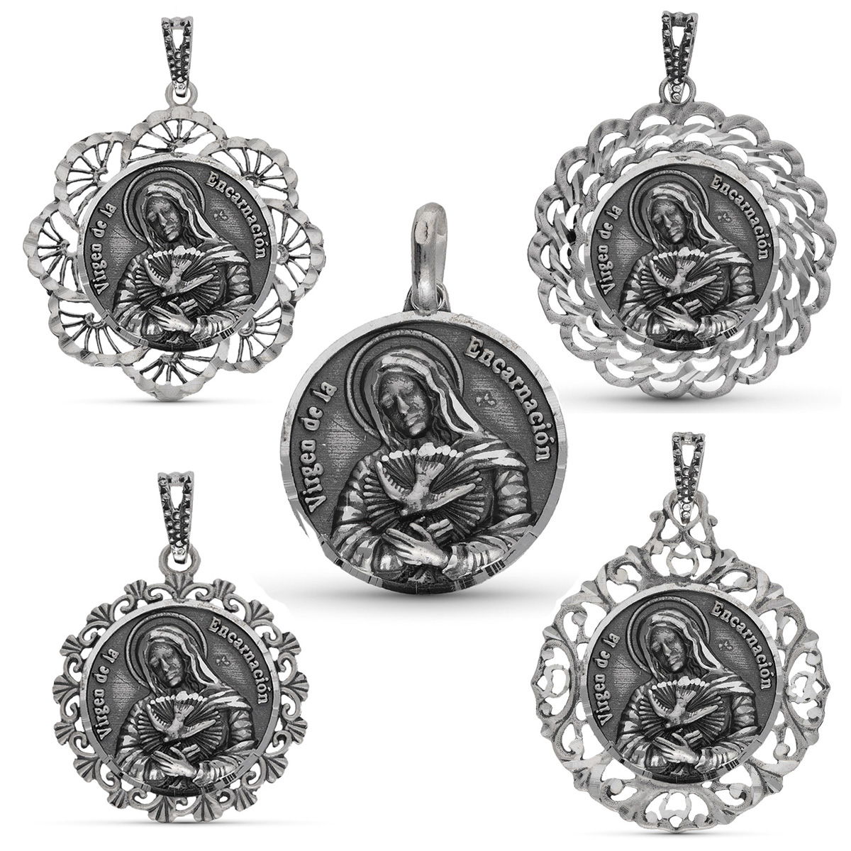 Medallas Virgen de la Encarnación