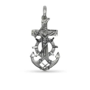 colgante Cruz Marinera con Cristo