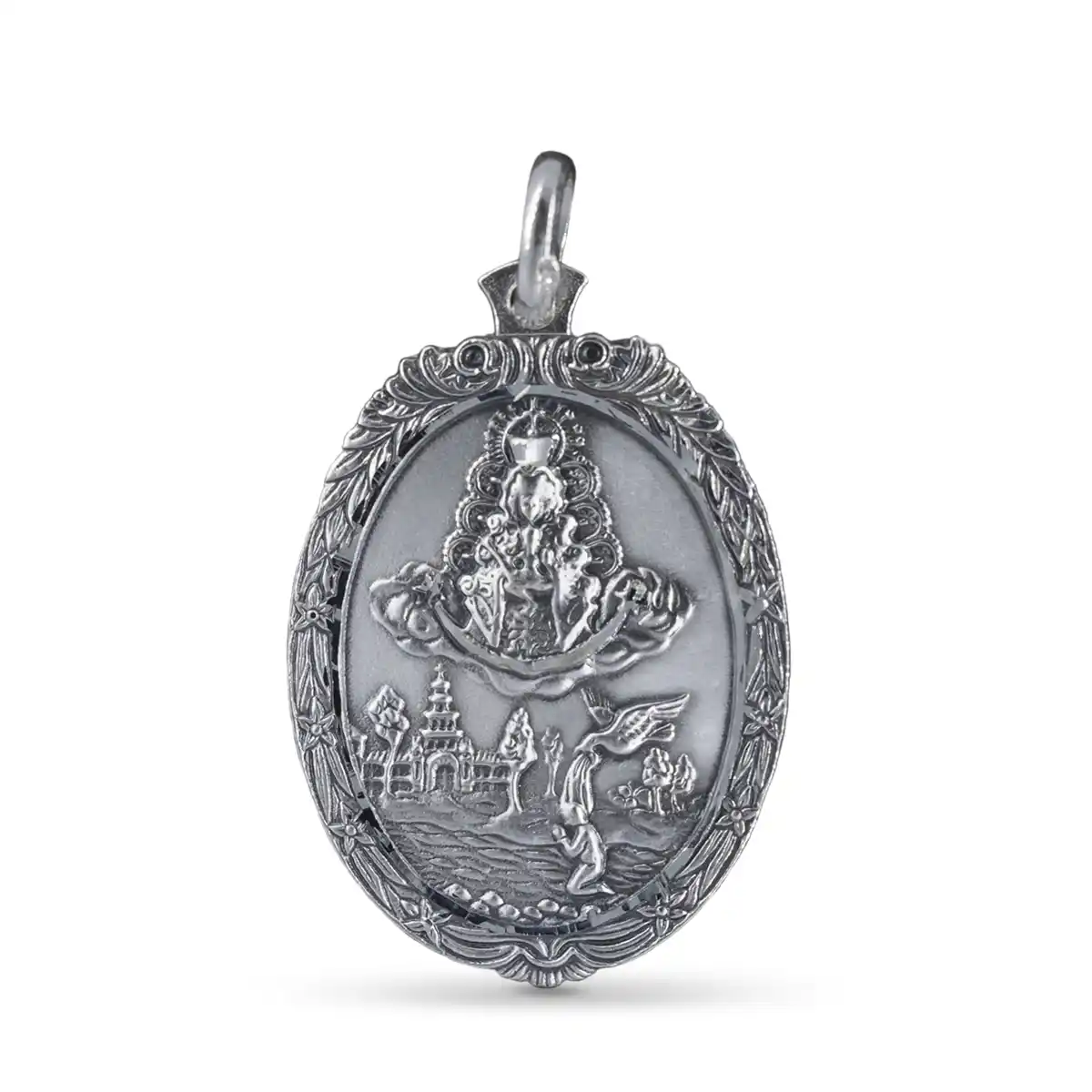 medalla virgen del Rocío Bautismo