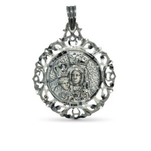 medalla virgen mercedes rostro