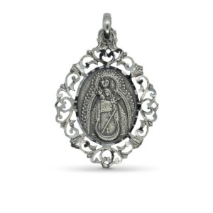 Medalla Virgen Mercedes oval