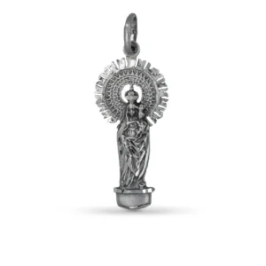 medalla imagen virgen del pilar