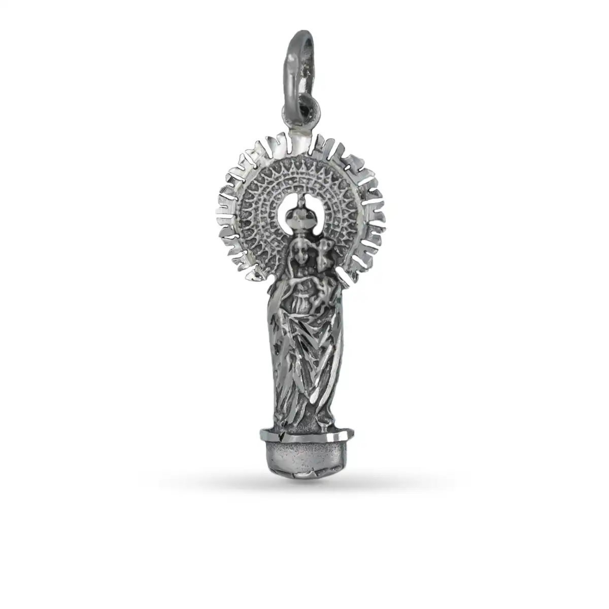 medalla imagen virgen del pilar