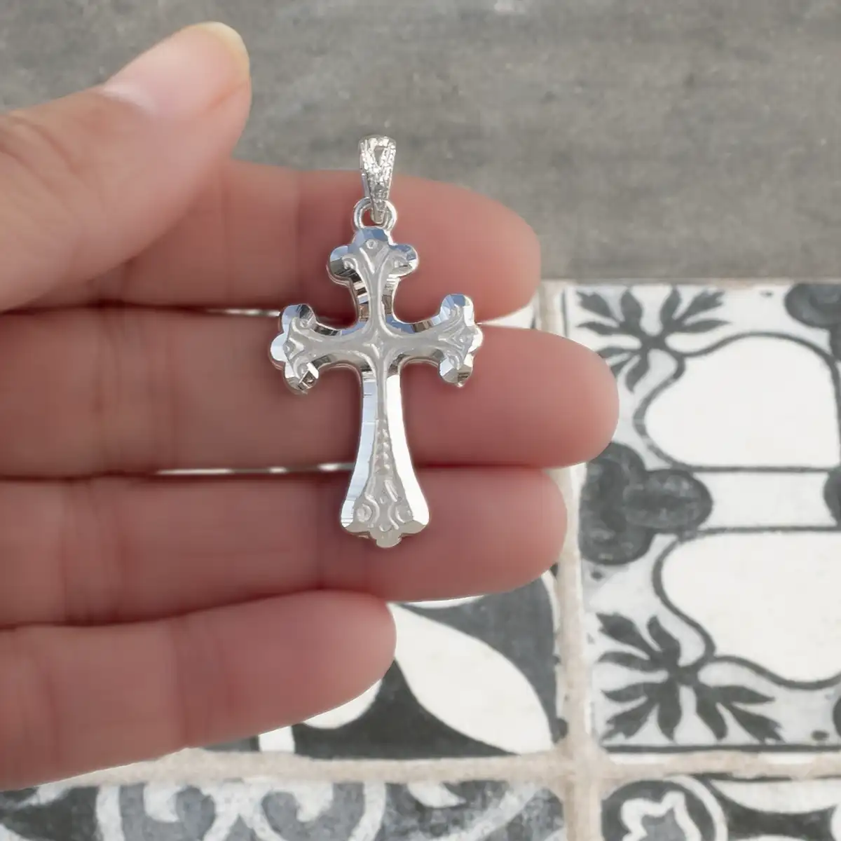 colgante cruz renacimiento